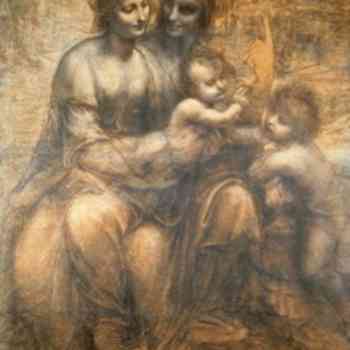 Santa Ana la Virgen y el niño